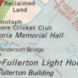Singapore Street Directory 1980 Historical Maps Of Singapore, Digitised By Department Of Geography,  National University Of Singapore
